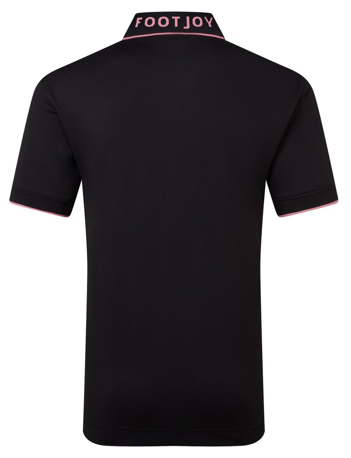 FootJoy FJ Wordmark pánske polo, pique black
