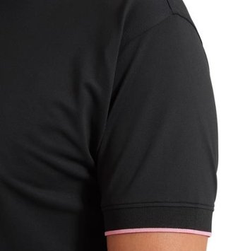 FootJoy FJ Wordmark pánske polo, pique black