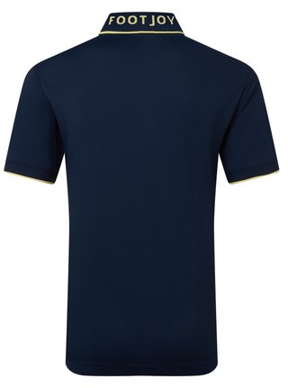 FootJoy FJ Wordmark Pique pánske polo, navy