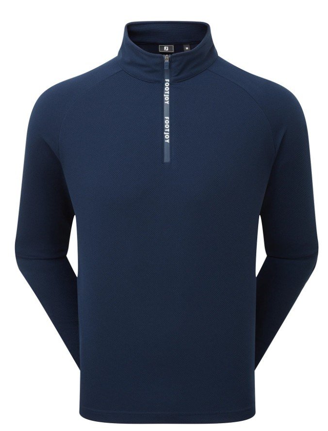 FootJoy Wordmark Chill Out pánska mikina, navy/biela