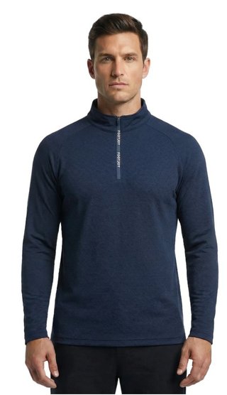 FootJoy Wordmark Chill Out pánska mikina, navy/biela