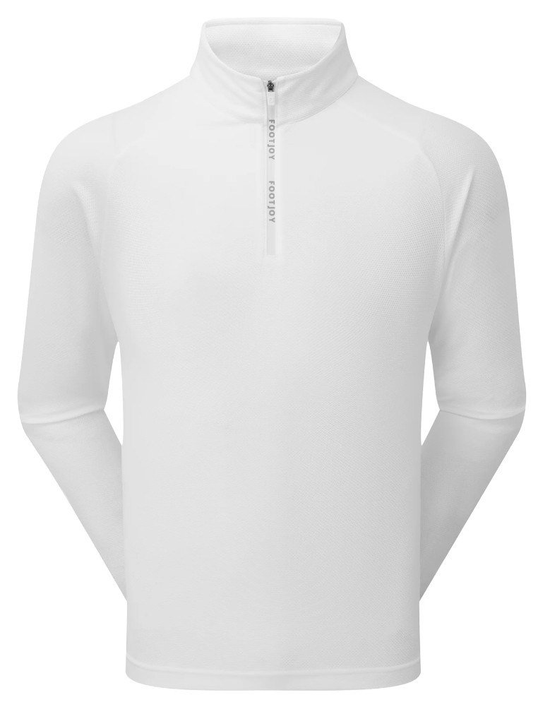 FootJoy Wordmark Chill Out pánska mikina, bielo/šedá