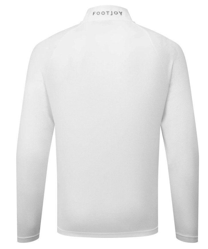 FootJoy Wordmark Chill Out pánska mikina, bielo/šedá