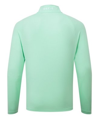 FootJoy Wordmark Chill Out pánska mikina, sea glass/white