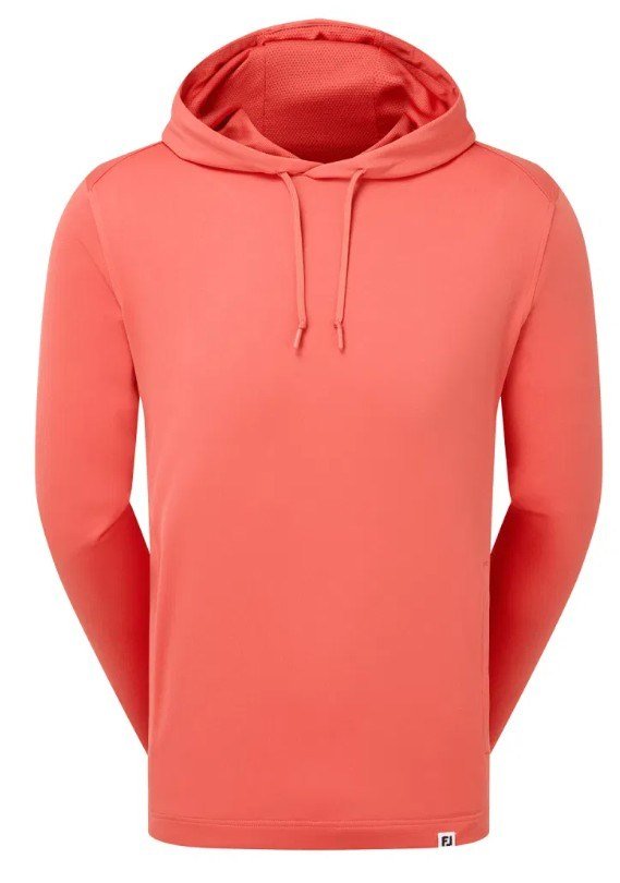 FootJoy Lightweight Hoodie pánska mikina, solid nantucket red
