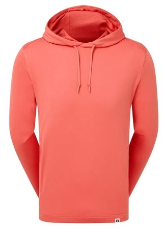 FootJoy Lightweight Hoodie pánska mikina, solid nantucket red