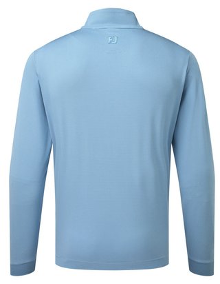 FootJoy Ottoman Stripe Chill-Out pánska mikina, chambray/coastal blue