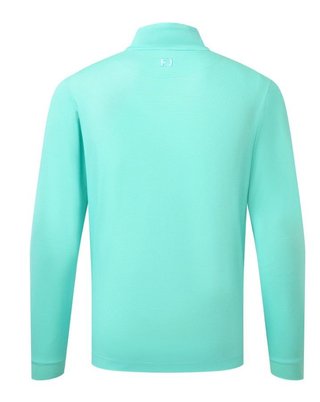 FootJoy Ottoman Stripe Chill-Out pánska mikina, blue reef/sea glass
