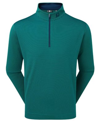FootJoy Ottoman Stripe Chill-Out pánska mikina, navy/field green