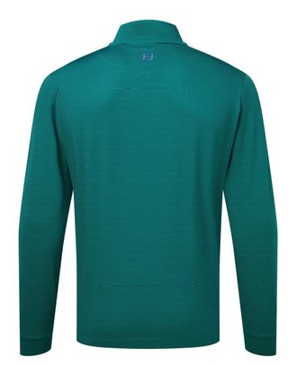 FootJoy Ottoman Stripe Chill-Out pánska mikina, navy/field green
