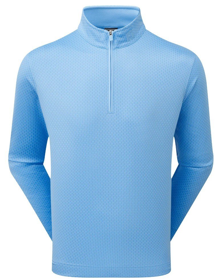 FootJoy Nautical Flag Tonal Chill Out pánska mikina, blue reef/deep reef