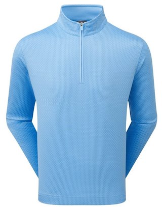 FootJoy Nautical Flag Tonal Chill Out pánska mikina, blue reef/deep reef