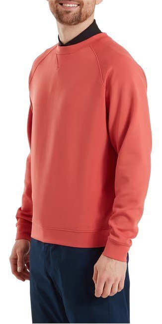 FootJoy Crew Neck pánska mikina, nantucket red