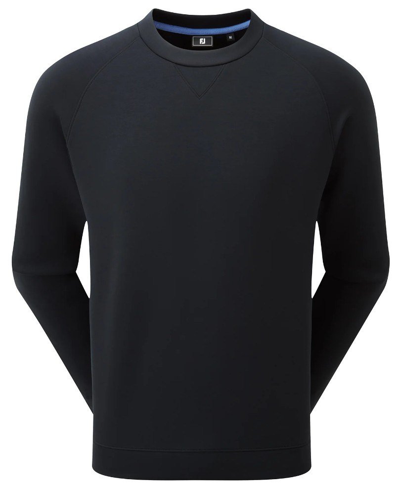 FootJoy Crew Neck pánska mikina, čierna