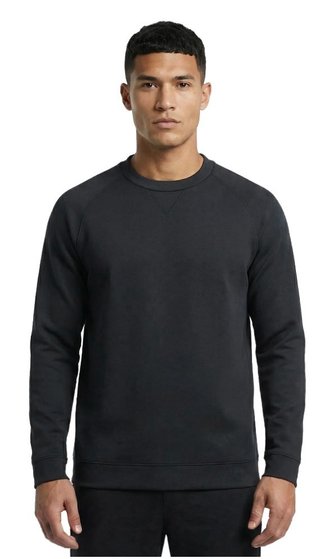 FootJoy Crew Neck pánska mikina, čierna
