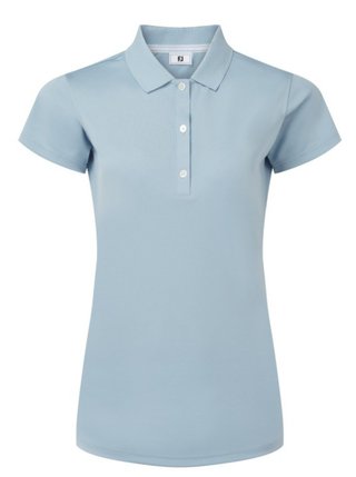 FootJoy Stretch Pique Solid dámske polo, chambray