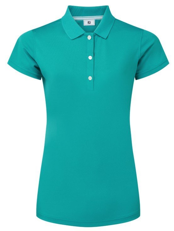 FootJoy Stretch Pique Solid dámske polo, tile blue