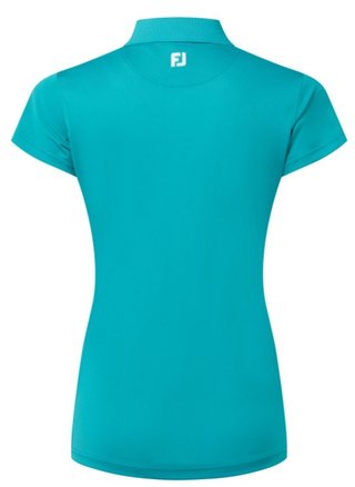 FootJoy Stretch Pique Solid dámske polo, tile blue