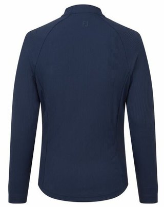 FootJoy Full-Zip Rib Midlayer dámska mikina, navy