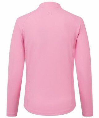 FootJoy Full-Zip Rib Midlayer dámska mikina, ružová