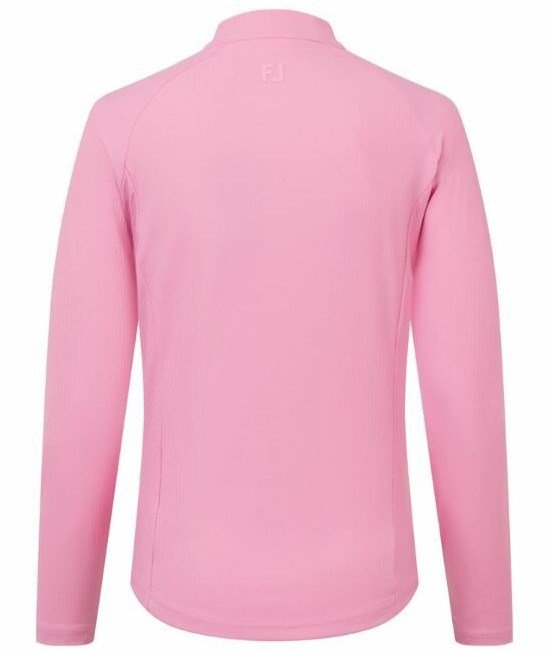 FootJoy Full-Zip Rib Midlayer dámska mikina, ružová