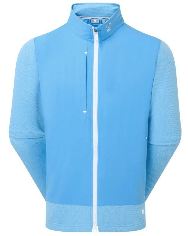 FootJoy Tempo Hybrid Full-Zip pánska bunda, blue reef/deep reef