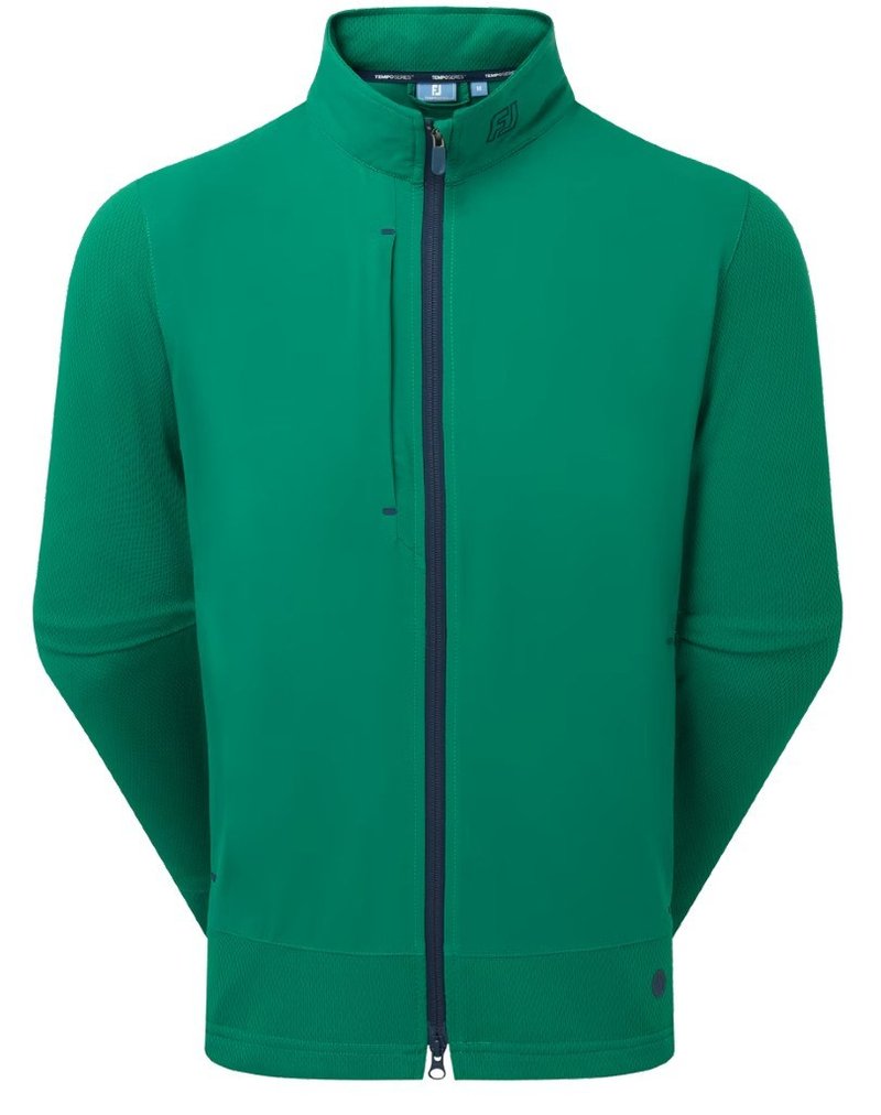 FootJoy Tempo Hybrid Full-Zip pánska bunda, field green