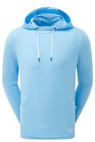FootJoy TempoSeries Hoodie pánska mikina, blue reef