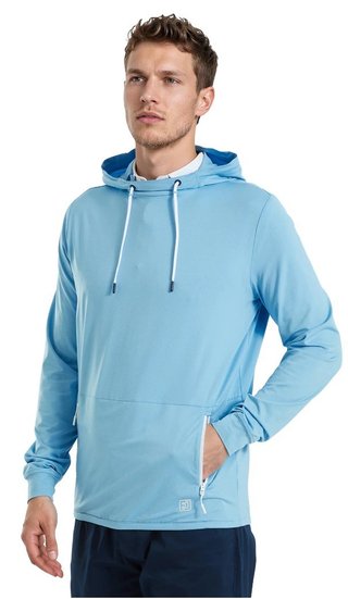 FootJoy TempoSeries Hoodie pánska mikina, blue reef