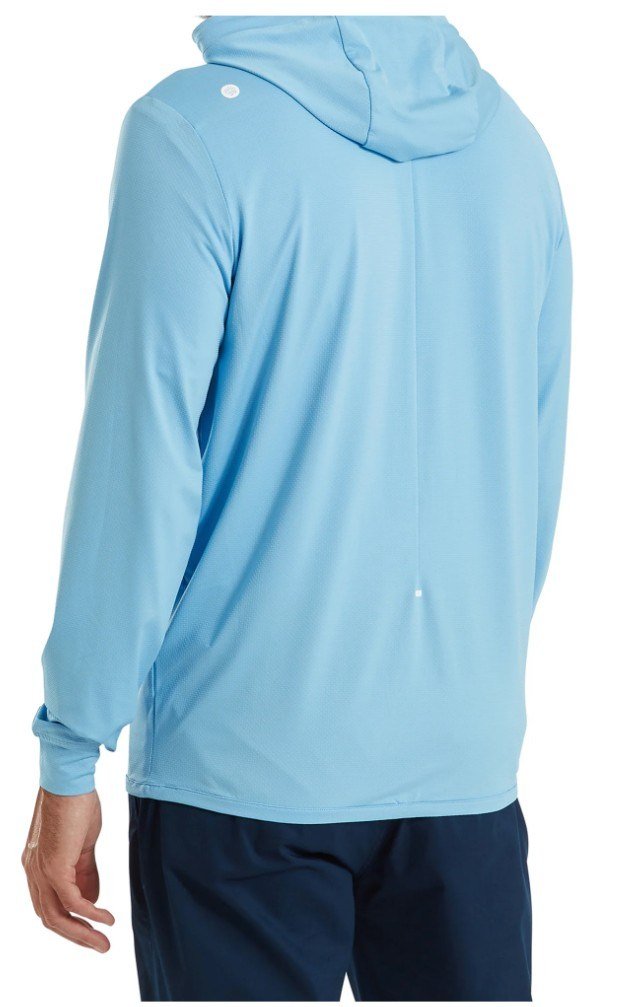 FootJoy TempoSeries Hoodie pánska mikina, blue reef