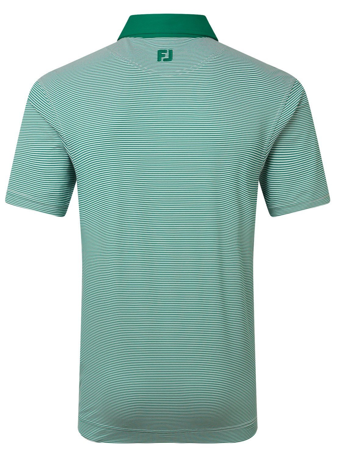 FootJoy Feeder Stripe Pique pánske polo, field green