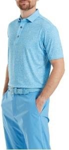 FootJoy Condensed Camo Print Lisle pánske polo, sea glass/blue reef/deep reef