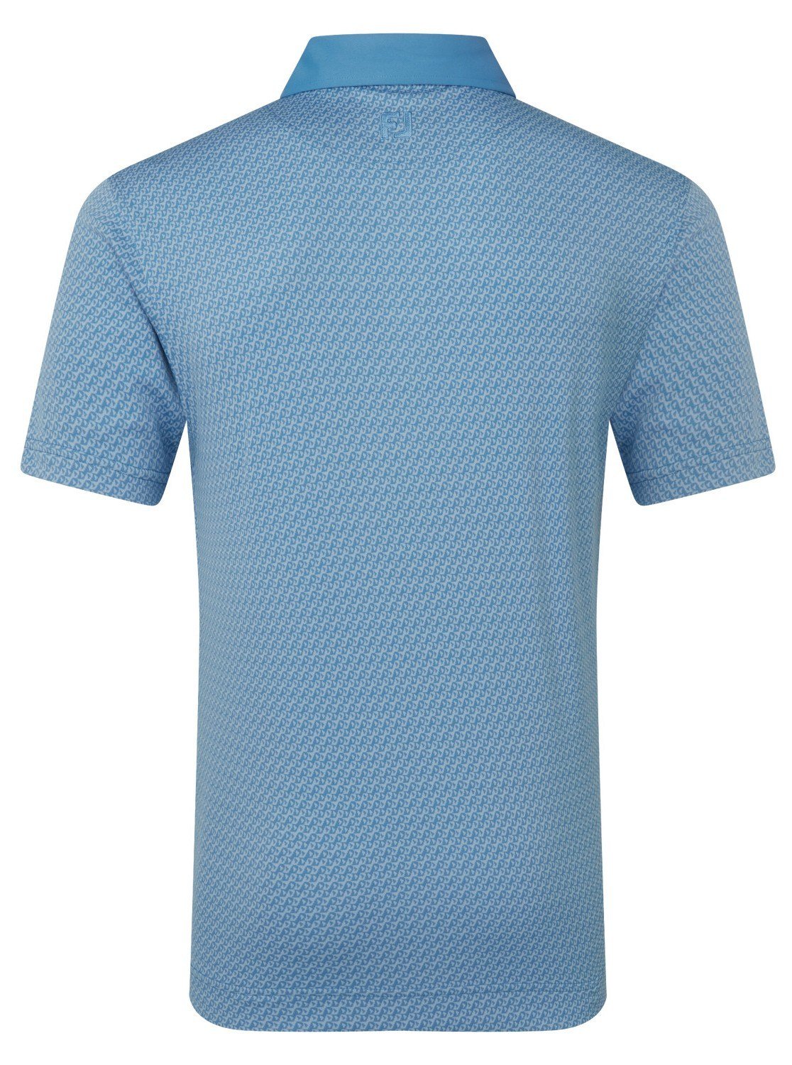 FootJoy Star Geo Jacquard pánske polo, coastal blue