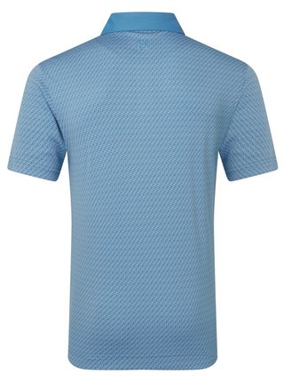 FootJoy Star Geo Jacquard pánske polo, coastal blue