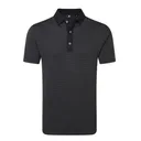 FootJoy Star Geo Jacquard pánske polo, čierne