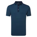 FootJoy Star Geo Jacquard pánske polo, navy