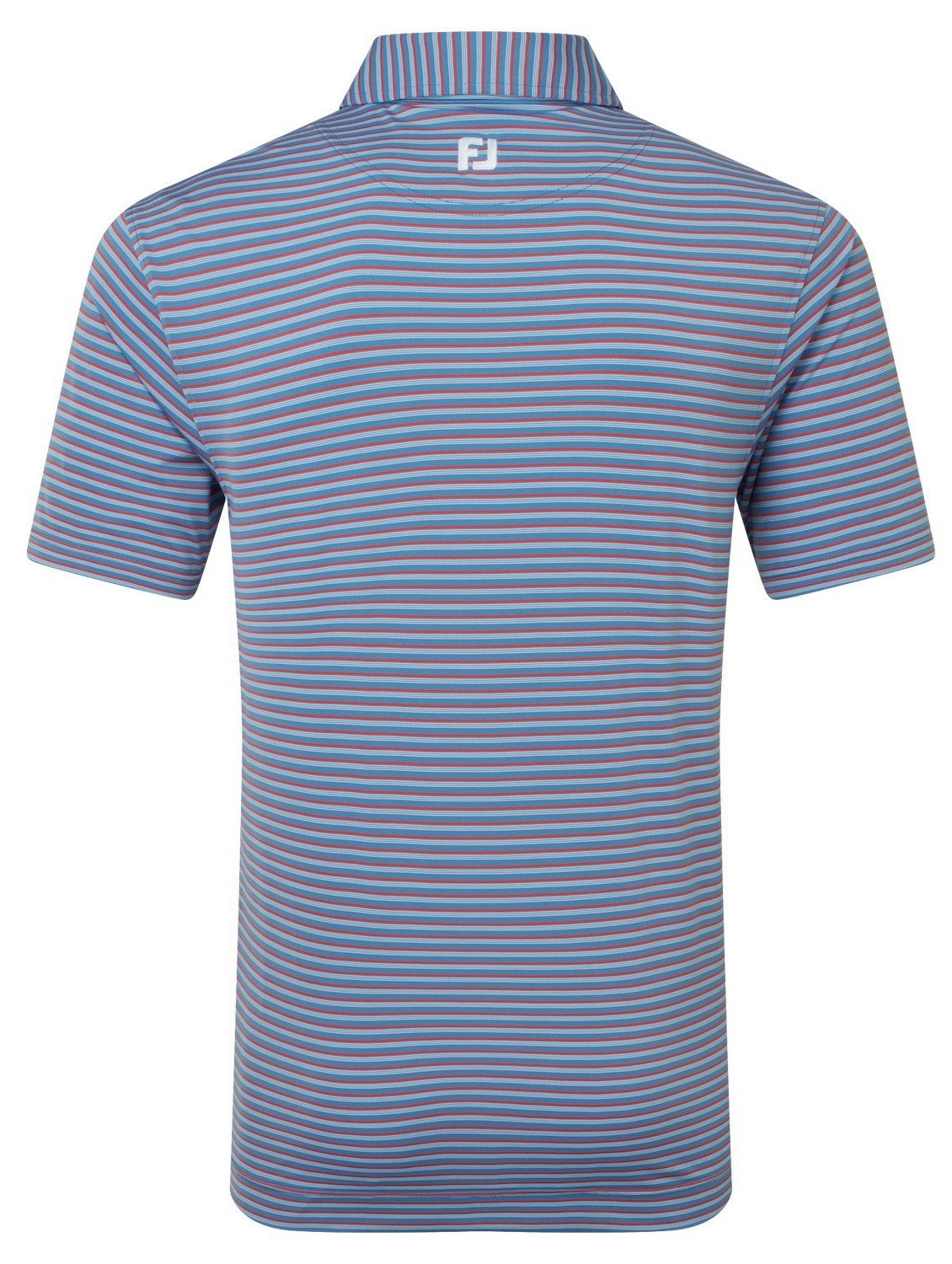FootJoy Shadow Stripe Lisle pánske polo, coastal blue