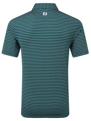 FootJoy Shadow Stripe Lisle pánske polo, navy