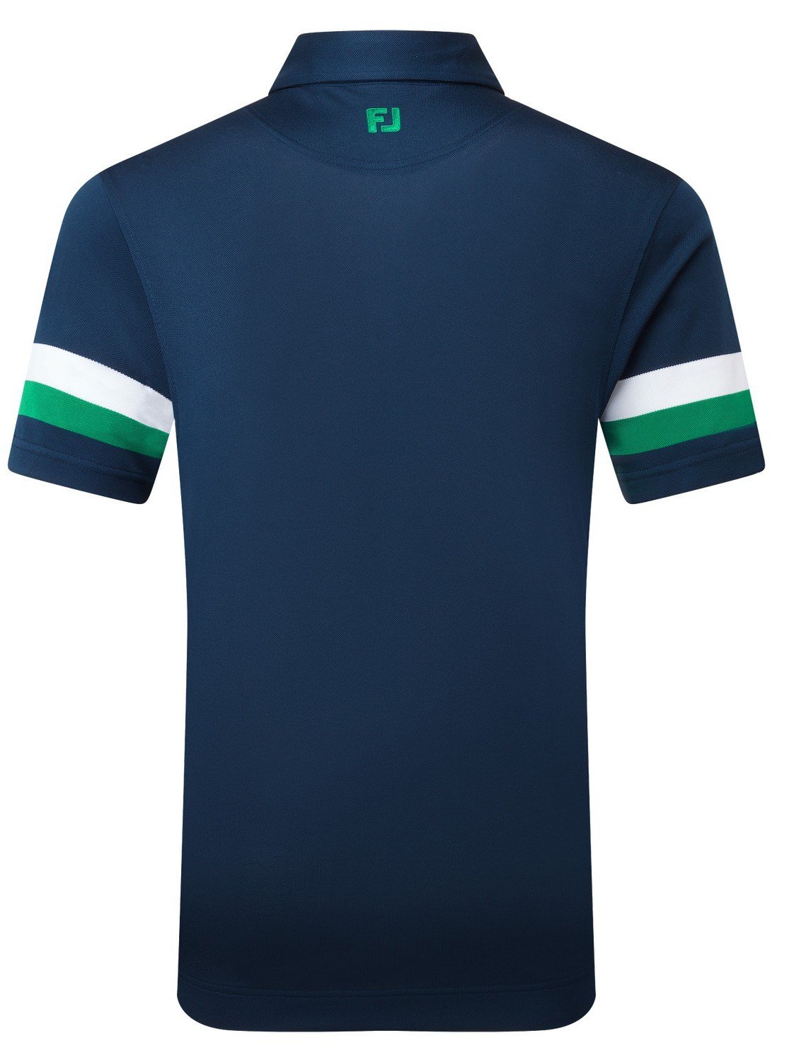 FootJoy Sleeve Stripe Pique pánske polo, navy/field green/white