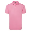 FootJoy Stretch Pique Solid pánske polo, pink pop