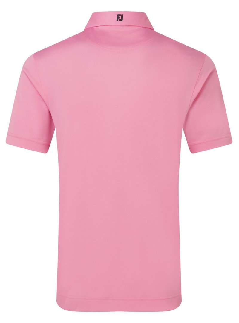 FootJoy Stretch Pique Solid pánske polo, pink pop