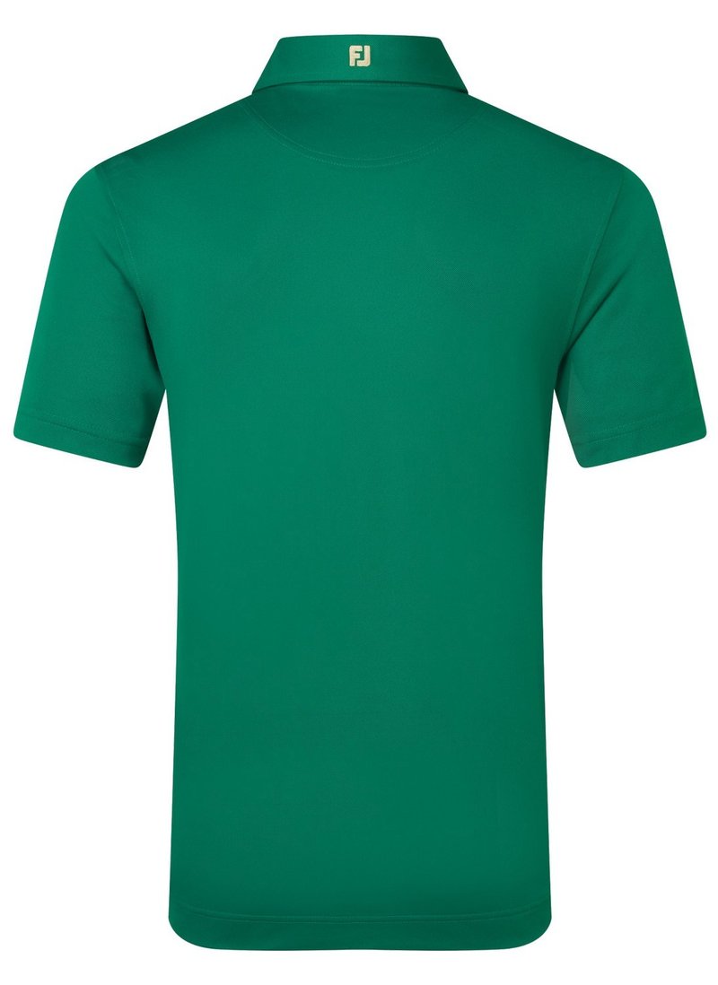 FootJoy Stretch Pique Solid pánske polo, field green