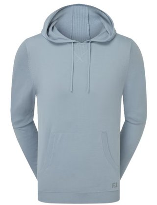 FootJoy drirelease Knit Hoodie pánska mikina, chambray