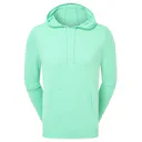 FootJoy drirelease Knit Hoodie pánska mikina, sea glass