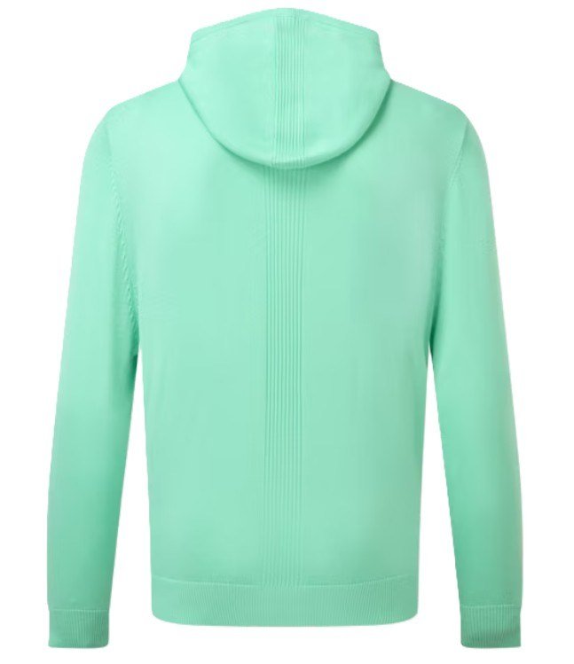 FootJoy drirelease Knit Hoodie pánska mikina, sea glass