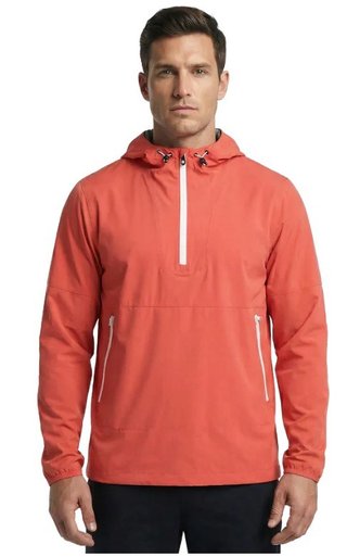 FootJoy HydroLite X Hoodie pánska bunda, nantucket red