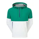 FootJoy HydroLite X Hoodie pánska bunda, field green/white