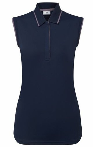FootJoy Sleeveless dámske polo, navy