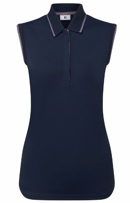 FootJoy Sleeveless dámske polo, navy