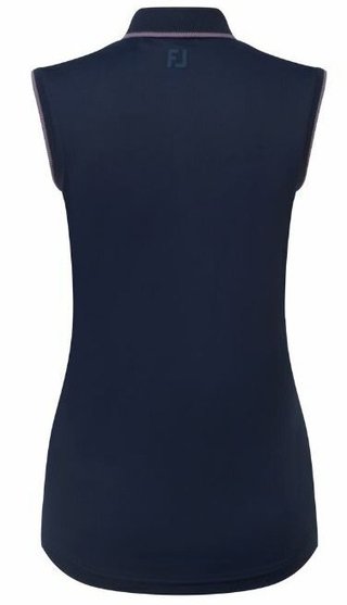 FootJoy Sleeveless dámske polo, navy